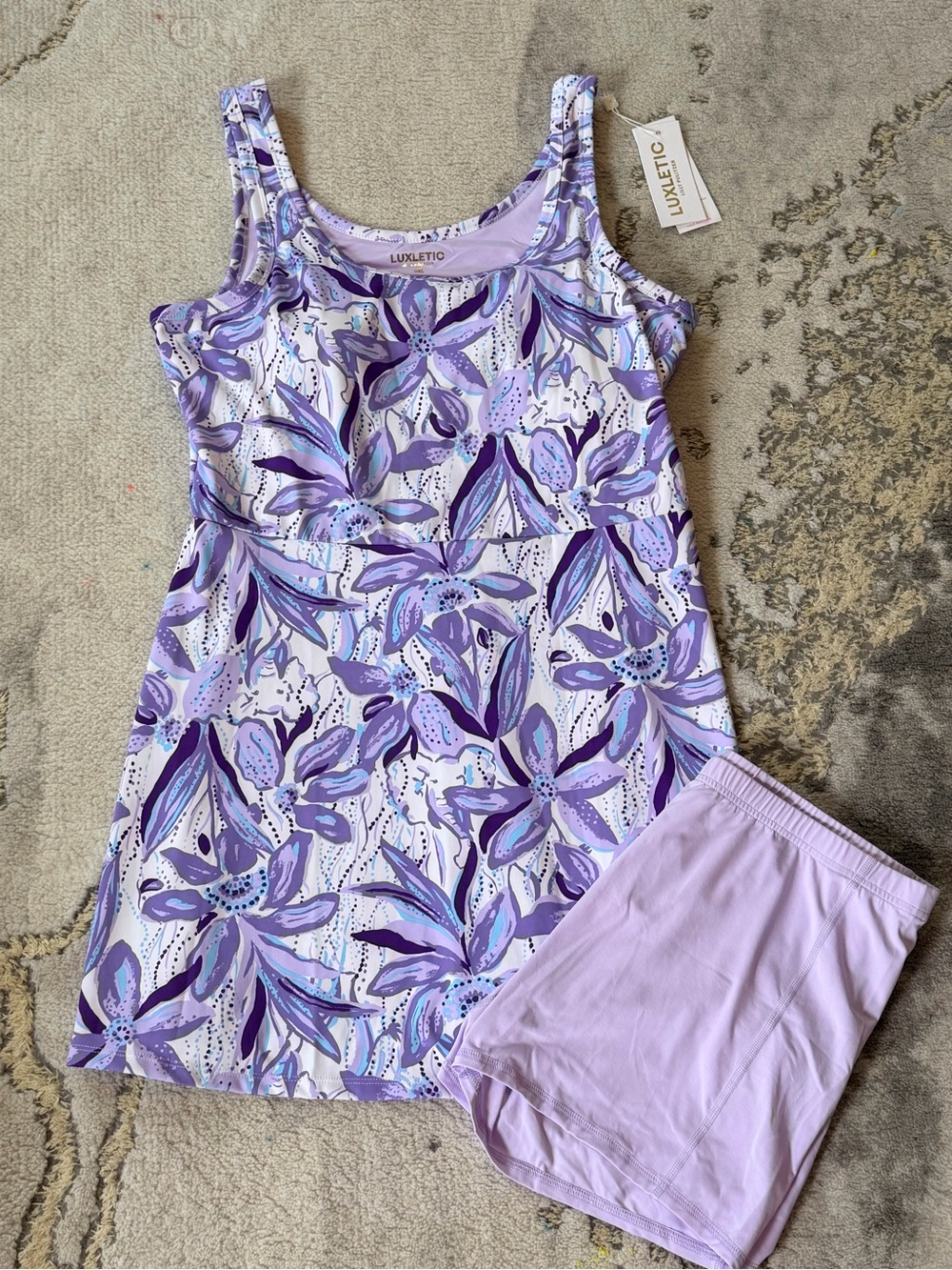 NWT Lilly Pulitzer Charlotte Active Dress UPF 50+ Sz L